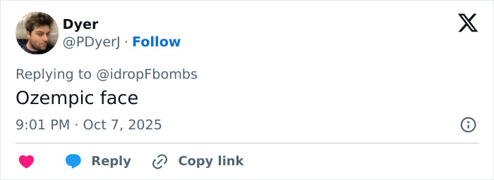 Screenshot of a tweet discussing Mandy Moore&rsquo;s unrecognizable new look that has baffled fans online.