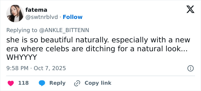 Alt text: Taylor Swift fans discuss cosmetic procedures and natural looks amid viral interview about morphing into MAGA. Alt text: Taylor Swift fans discuss cosmetic procedures and natural looks amid viral interview about morphing into MAGA.