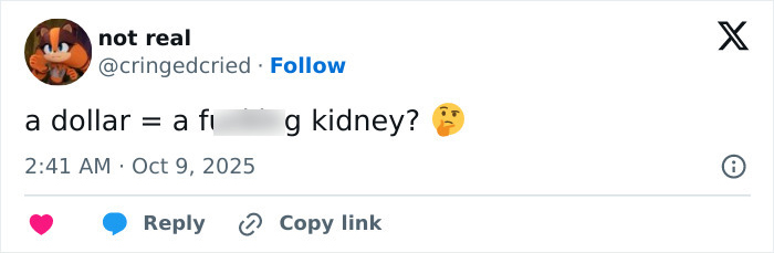 Tweet questioning if Selena Gomez's kidney donor is being paid, fueling fan suspicions amid wedding drama.