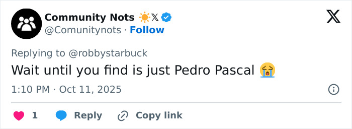 Tweet from Community Nots reacting with crying emoji to casting news about Disney reboot and diversity issues. Tweet from Community Nots reacting with crying emoji to casting news about Disney reboot and diversity issues.
