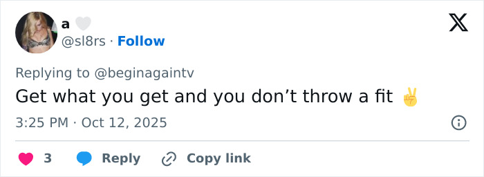 Screenshot of a viral Twitter post mocking the $40 Life Of A Showgirl hairbrush related to Taylor Swift merchandise.