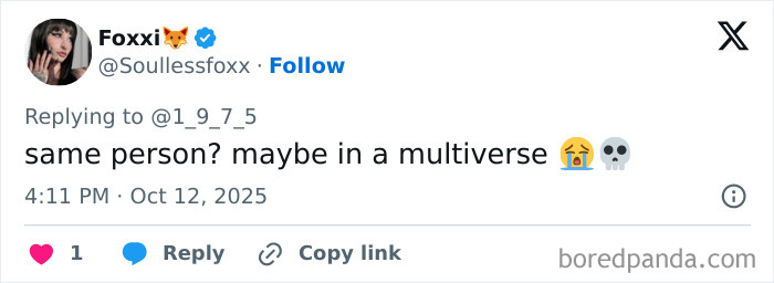 Tweet discussing Taylor Swift's unedited photo from Life Of A Showgirl cover shoot sparking conspiracy theories online. Tweet discussing Taylor Swift's unedited photo from Life Of A Showgirl cover shoot sparking conspiracy theories online.