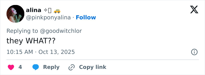 Screenshot of a viral Twitter post showing user alina reacting with surprise to a men-only gay bar controversy and misogyny claims.