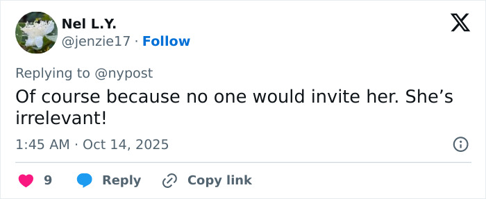 Screenshot of a tweet discussing Meghan Markle and her connection to Paris Fashion Week and Balenciaga.