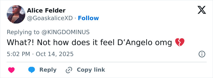 R&B Legend D'Angelo Passes Away At 51 After Several Months Of Treatment