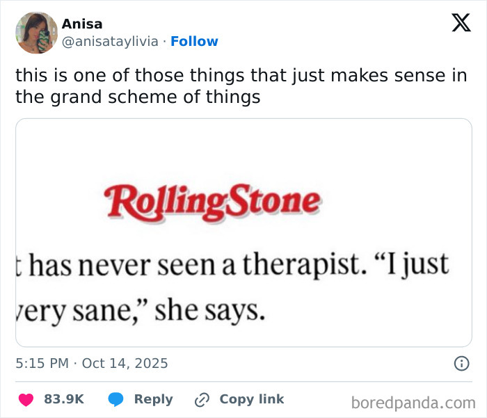 Screenshot of a humorous Twitter comment about Netflix in a tweet thread with funny October tweets.