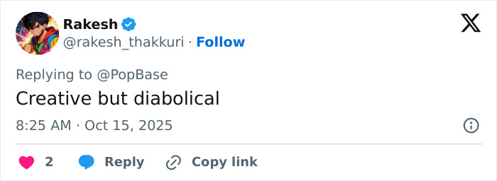 A social media post reacting to a pop star baffling fans by naming her son related to diabetes in a diabolical way.