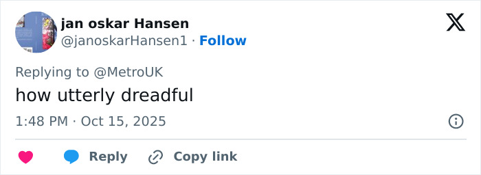 Screenshot of a tweet expressing shock about a teen missing 27 years discovered living in parents&rsquo; house in horrific condition.