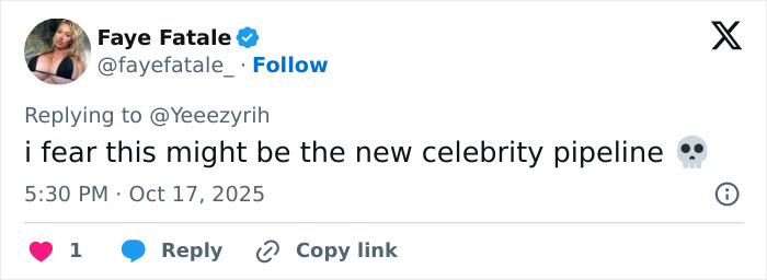 Screenshot of a social media comment showing fans' wild reactions about Kris Jenners latest public appearance.