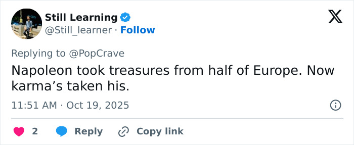 Chainsaw-Wielding Thieves Drop Priceless Crown Outside The Louvre In Bizarre Scooter Getaway