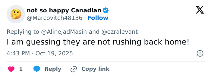 Tweet screenshot showing a user commenting amid outrage over risqu&eacute; wedding dress of Iranian politician&rsquo;s daughter under headscarf surveillance.