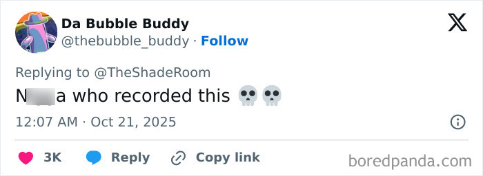 Screenshot of a viral tweet criticizing Simone Biles and Jonathan Owens over a cringe PDA video online.