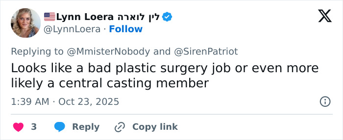 Screenshot of a tweet commenting on Bradley Cooper's radical makeover, with fans comparing him to Barry Manilow.