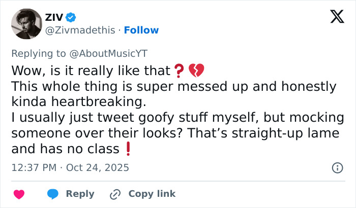 Tweet discussing the heartbreaking reason behind K-Pop icon Park Bom&rsquo;s drastic plastic surgery and appearance changes.