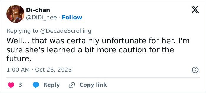 Screenshot of a Twitter reply discussing David Harbour's atrocious interaction with a woman half his age going viral.