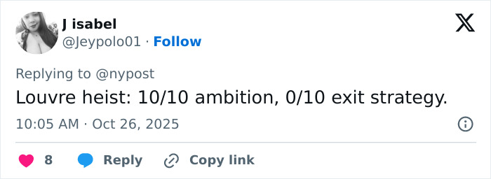 Two Arrested In $100M Louvre Jewel Heist, One Tried To Make A Run For It At The Airport