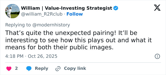 Tweet discussing the unexpected Katy Perry and Justin Trudeau romance and its impact on their public images. Tweet discussing the unexpected Katy Perry and Justin Trudeau romance and its impact on their public images.