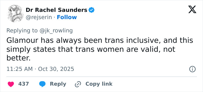 &ldquo;Embarrasing&rdquo;: People React To J.K. Rowling&rsquo;s Comments On Glamour UK&rsquo;s &lsquo;Women Of The Year&rsquo; Cover