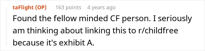 Screenshot of a Reddit comment discussing a passenger confronting a mom after an 8-hour toddler meltdown on a flight.