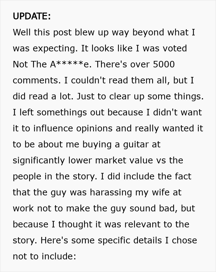 Man Files Restraining Order Against The Person Who Sold Him A Classic Guitar Dirt Cheap Man Files Restraining Order Against The Person Who Sold Him A Classic Guitar Dirt Cheap