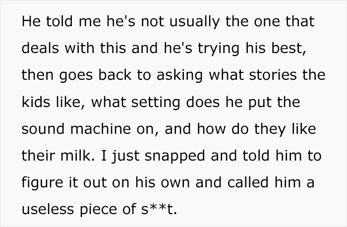 Alt text: Husband stands clueless while wife passes out with a high fever showing signs of distress on the couch.