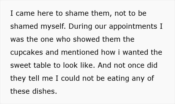 Bride Stunned As Wedding Caterers Hand Her Different Food Than All Guests Because Of Her Diet