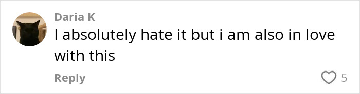 Comment by user Daria K expressing mixed feelings about Margot Robbie's provocative Wuthering Heights trailer.