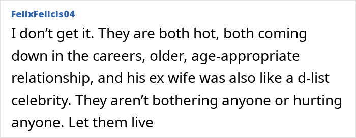 Text comment on social media discussing Katy Perry and Justin Trudeau romance amid his ex-wife&rsquo;s message.