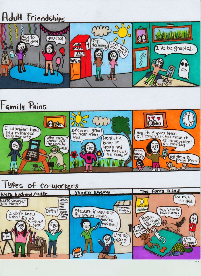 Adult Friendship/Family Pains/Types Of Co-Workers