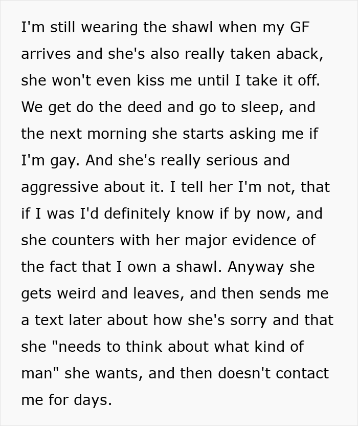 Woman Questions Bf&rsquo;s Masculinity After His New Purchase, He Questions Their Entire Relationship