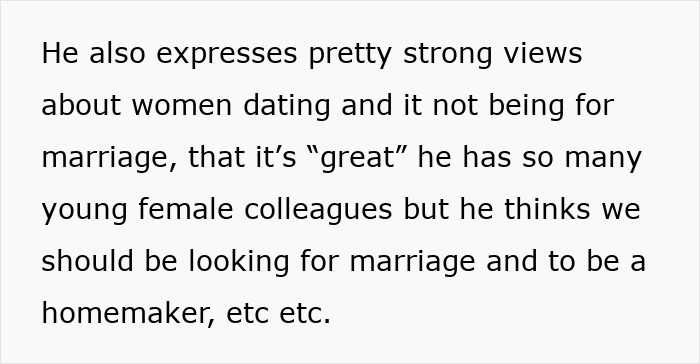 Text about a religious man pushing beliefs on coworkers, causing tension and coworkers feeling fed up at work.