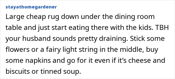 Alt text: Mom feels she's fighting a losing battle as her wish to eat together with family faces many hurdles in daily life.