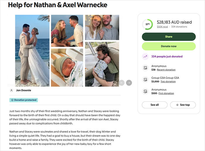 Man Goes Through "Horrific Turmoil" After His Partner, 30, Passes Away Following Home Birth