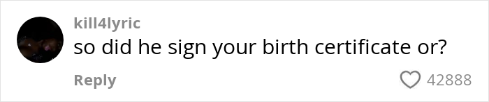 Social media comment asking if someone signed a birth certificate, highlighting viral reactions to record-breaking baby delivery. Social media comment asking if someone signed a birth certificate, highlighting viral reactions to record-breaking baby delivery.