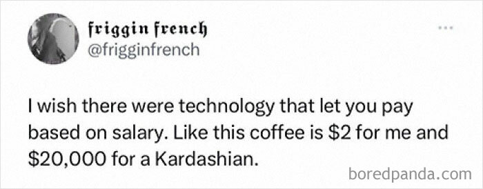 Funny and random meme showing a tweet about coffee price differences, related to Thunder Dungeon memes humor.