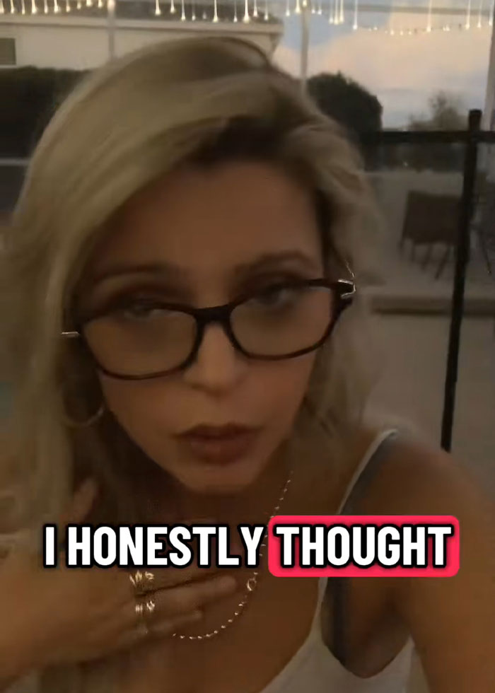 Woman wearing glasses and speaking in video, viral Kansas City Karen involved in headband incident with 10-year-old boy.