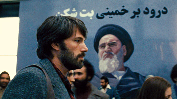Ben Affleck portrayed in a dramatic scene from a movie based on true stories that feel impossible to believe.
