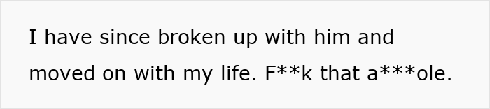 Text message expressing anger and breakup after discovering why girlfriend kept getting sick from homemade food sent by guy. Text message expressing anger and breakup after discovering why girlfriend kept getting sick from homemade food sent by guy.