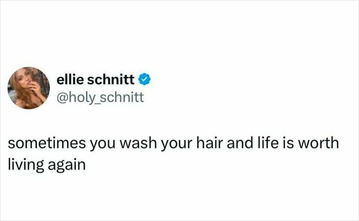 Screenshot of a tweet about relatable life moments emphasizing specific moments in our lives that aren’t original experiences.