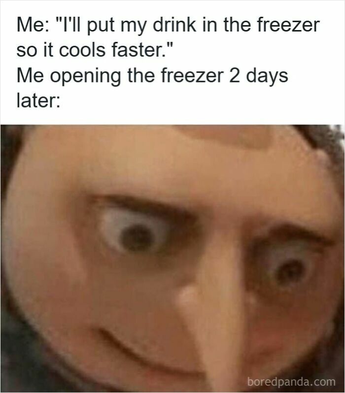 Close-up of a surprised face meme illustrating specific moments in our lives that aren’t an original experience.