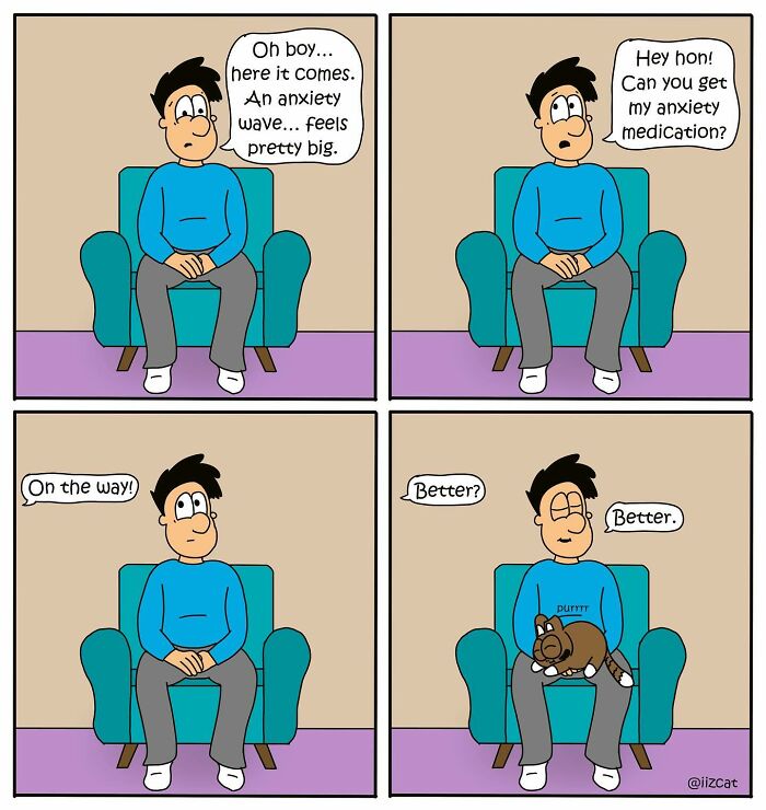 ‘I Iz Cat’: How A Rescue Cat Inspires Hilarious And Heartwarming Comics About Everyday Life