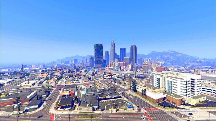 A vibrant digital cityscape showcasing one of the most famous mysterious and magical imaginary worlds.