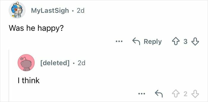 Online conversation about dating a billionaire 20 years older, discussing emotions and crazy lifestyle experiences.