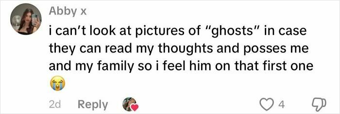 Screenshot of a social media comment reflecting thoughts on living with a boyfriend who has OCD.