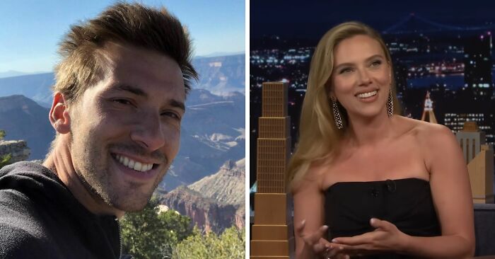 Male and female celebrity twins smiling in natural and studio settings, showcasing popular celebrity twins in media.