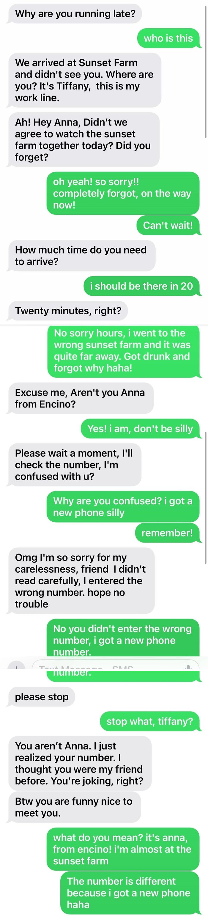 Text message thread showing a funny exchange with scammers and clever responses using the Batman scammer keyword.