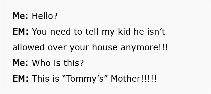 "You Set A Bad Example For My Son!": Mom Calls Woman To Demand She Kicks Son Out Of Her Home "You Set A Bad Example For My Son!": Mom Calls Woman To Demand She Kicks Son Out Of Her Home