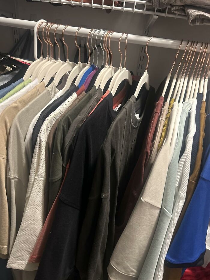  Stop Your Silky Shirts From Their Daily Escape To The Closet Floor With These Grippy Velvet Clothes Hangers 