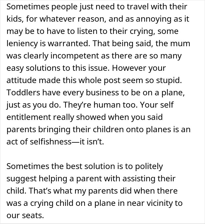 Passenger confronts mom during toddler meltdown on plane, discussing how she didn&rsquo;t handle the situation well.