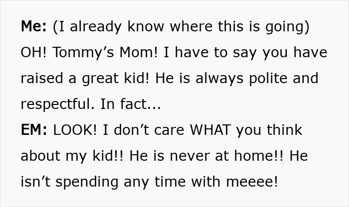 Conversation text showing a woman receiving an unexpected call from her daughter’s boyfriend’s mom revealing her anger. Conversation text showing a woman receiving an unexpected call from her daughter’s boyfriend’s mom revealing her anger.